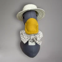 Muurhanger eend - Midnight Grey