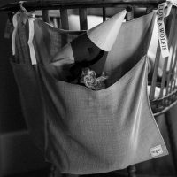 Boxhanger Linnen - Midnight Grey