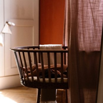 Klamboe linnen 245cm - Old Pink