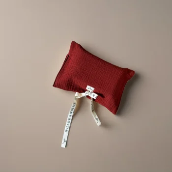 Luieretui voor onderweg - Rustic Red