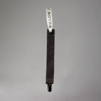 Speenkoord leer - Midnight Grey