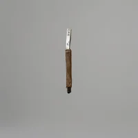 Speenkoord leer - Taupe kroko