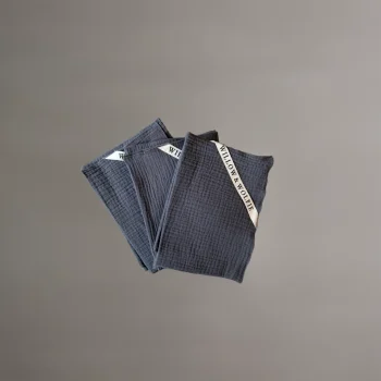 Hydrofiele doeken 60x60 - Midnight Grey