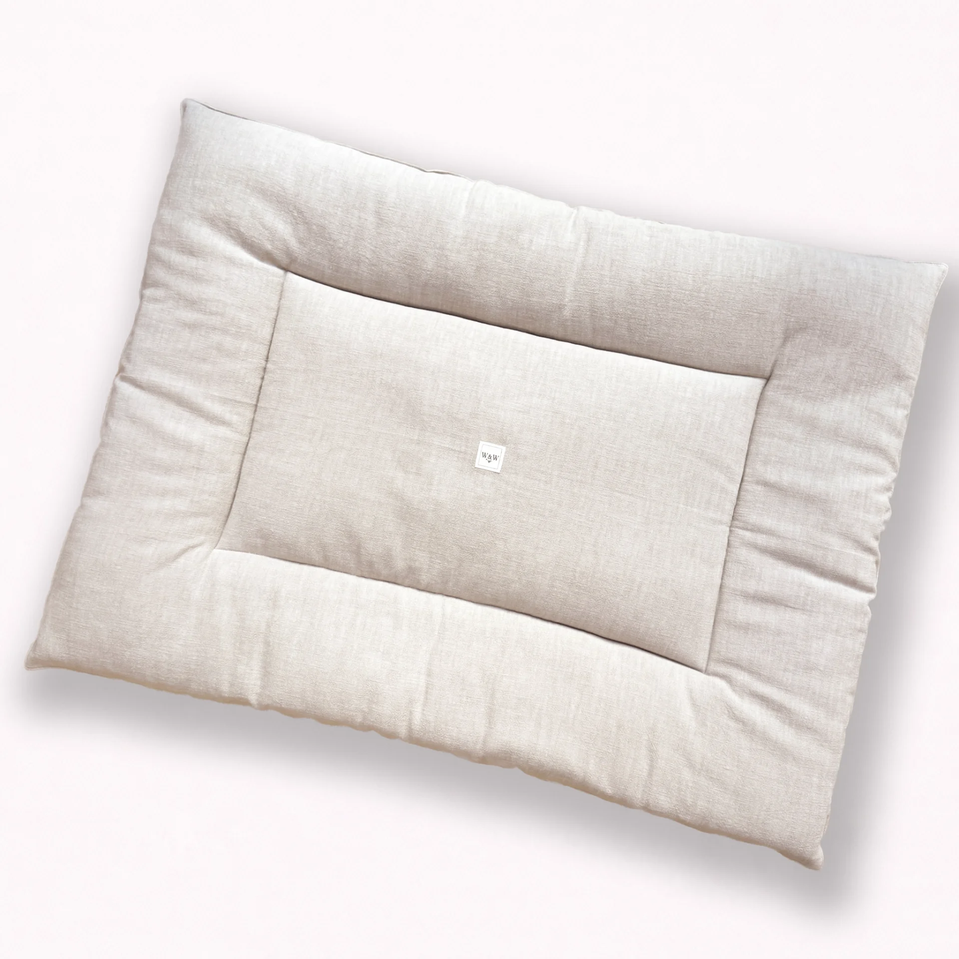 Boxkleed linnen beige