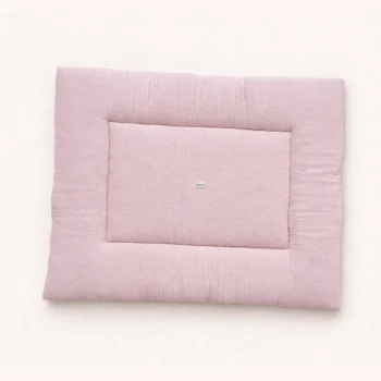 Boxkleed Linnen en Katoen 95x100cm - Old Pink