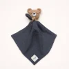 Tutdoek gehaakt beertje grijs
